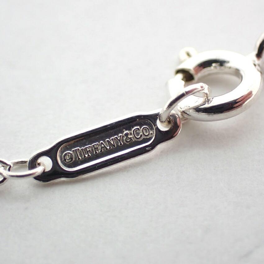 [Used] TIFFANY/Tiffany 925 Initial/K Pendant/Necklace/j18-1