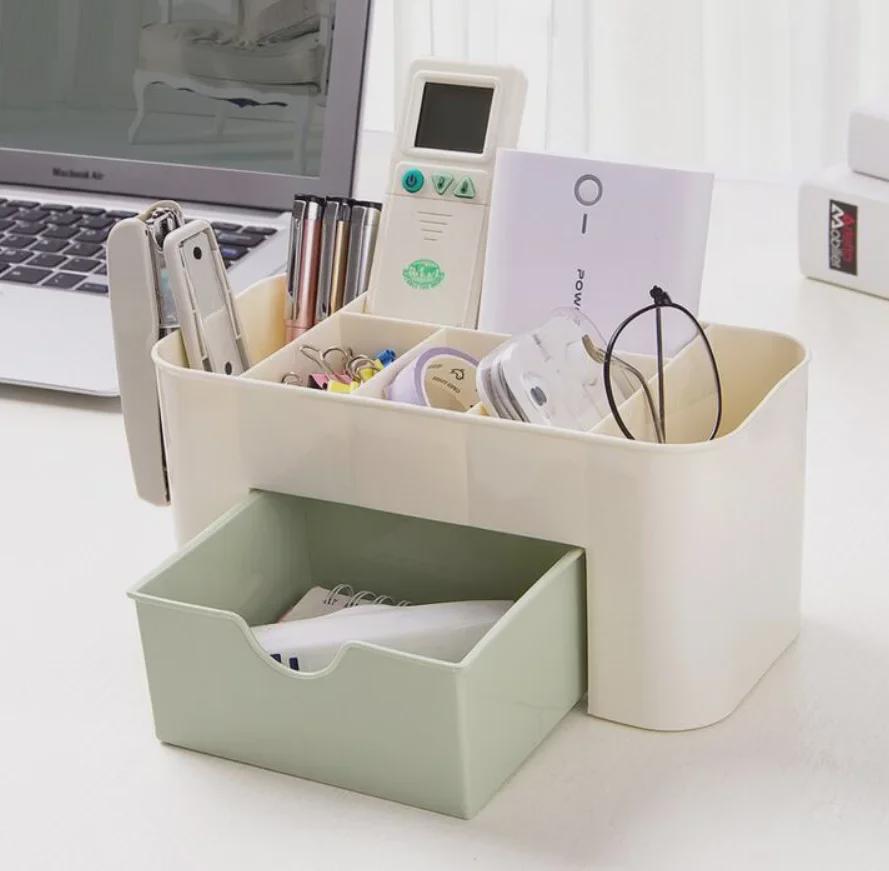 Stolní organizér na make-up a šperky s přihrádkami