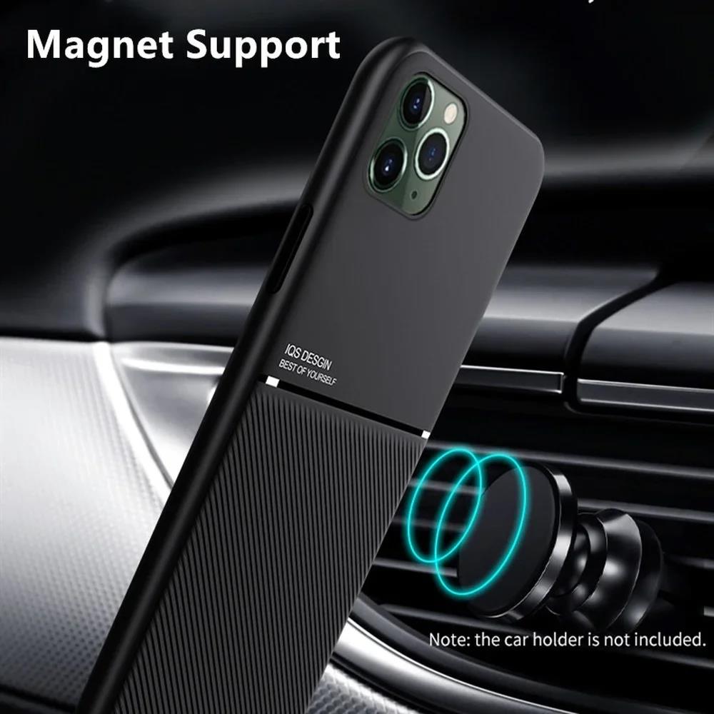 Leather Case For Samsung Galaxy S24 S23 S22 S21 S20 FE Plus Ultra S10 Lite S9 S8 S10E Matte Armor Case Shockproof Phone Cover on
