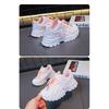 Girls' Lightweight Dad Shoes Spring and Autumn New Fashion Soft Sole White Shoes Boys' Casual Sports Shoes Summer