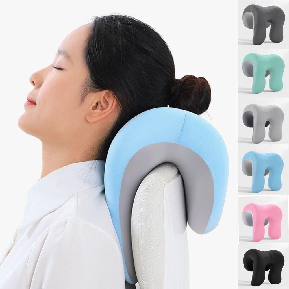 Memory Foam Nap Pillow Ergonomic Design Orthopedic Support Neck Support Pillow Breathable Desk Napping Orthopedic Pillow