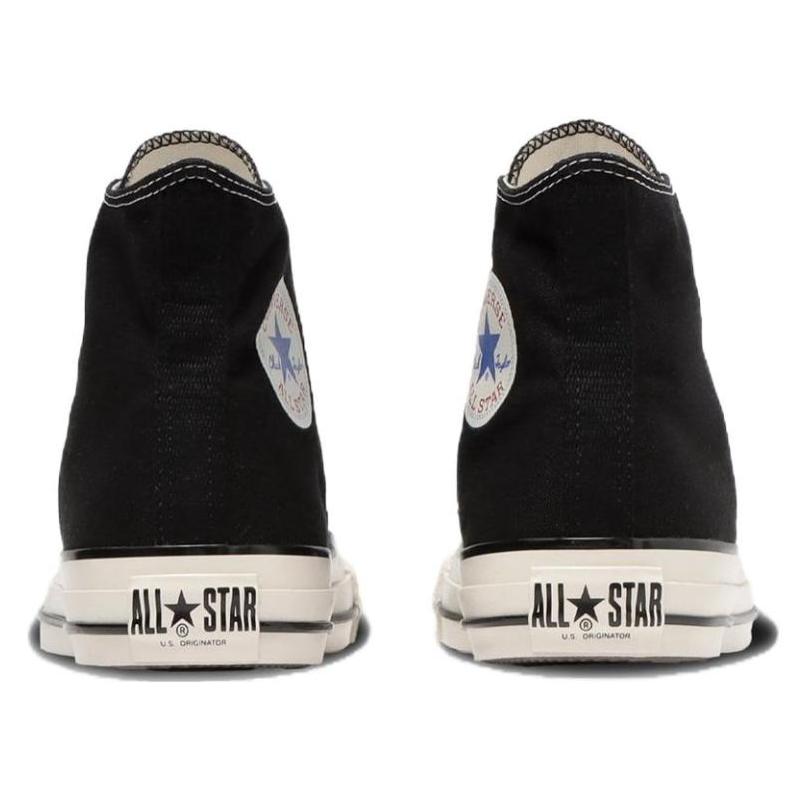 Converse All Star US HI Comfortable and Versatile High Top Canvas Shoes Unisex Black