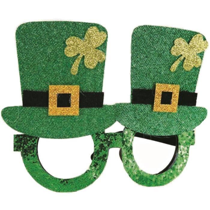 Lunettes Chapeaux St Patrick - PTIT CLOWN - Vert - Plastique et Polyester
