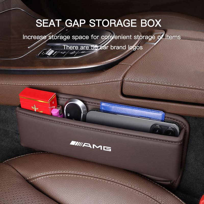FVNH3 Car Seat Gap Plug Leak-proof Plug Seat Storage Box for Mercedes Benz AMG A B C M ML GLA GLS E Class W176 W205 W166 W246 W212