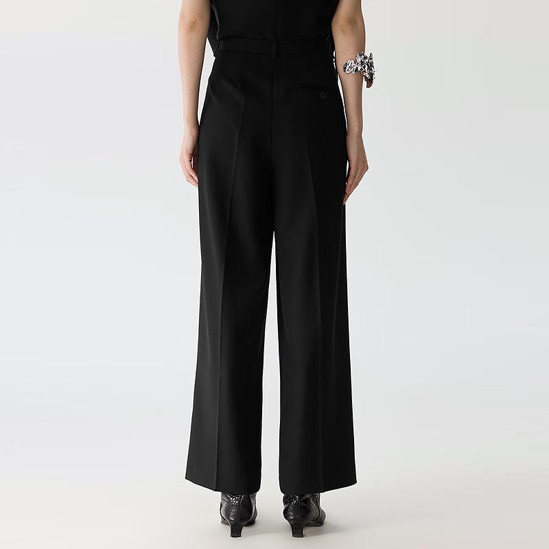 JNBY 2025 Spring Loose Wide-Leg Casual Trousers