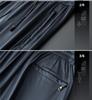 Men's Ultra-thin Light Luxury Ice Silk Short Sleeve Suit - Business Casual Two-Piece Set