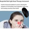 RespiRelief Red Light Nasal Therapy Instrument, Red Light Therapy for Nose, Nasal Therapy Device