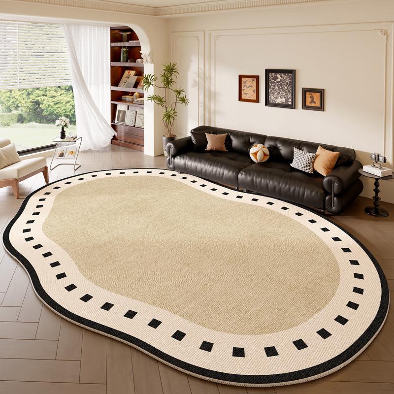 Carpet Living Room European Classical Large Area Crystal Velvet Carpet Household Living Room Sofa Coffee Table Dirty Full Carpet