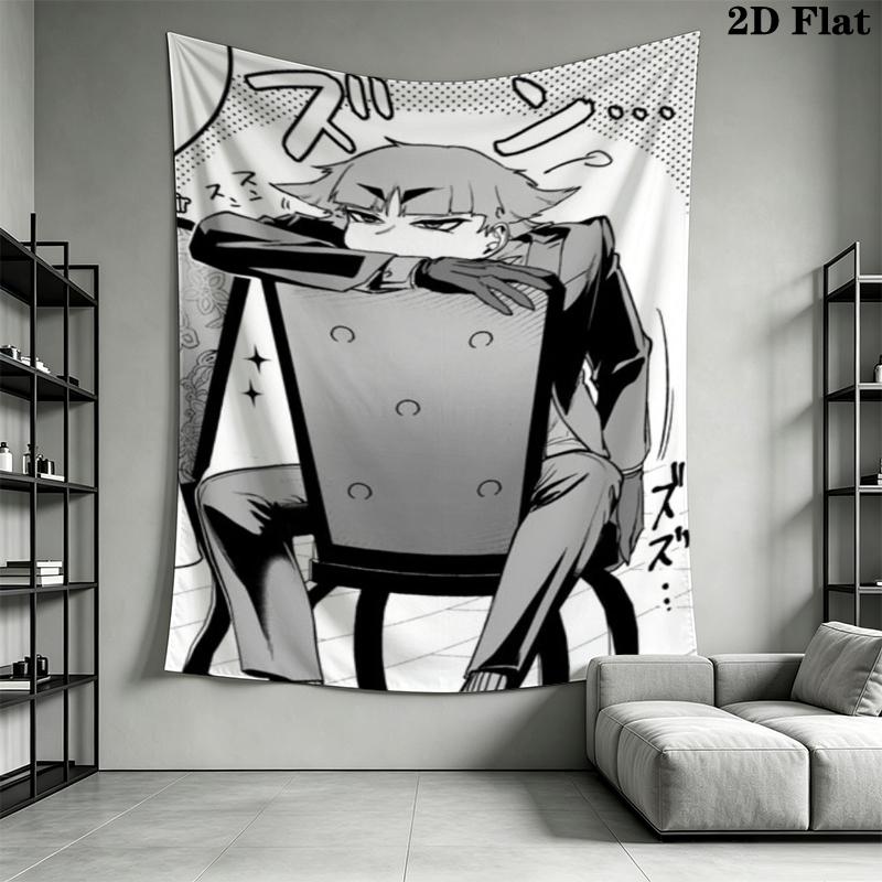 Iruma kun Wall Tapestry Aesthetic Wall Hanging Printed Fabric Blanket Decorative Tapestries for Bedroom Living Room Home Decor