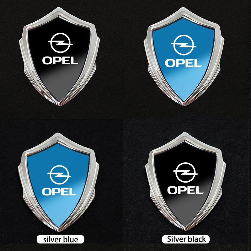 For Opel Corsa D Astra Insignia Mokka Adam Combo OPC Vauxhall Vectra H G J Antara Metal 3D Sticker Motorcycle Trunk Sticker