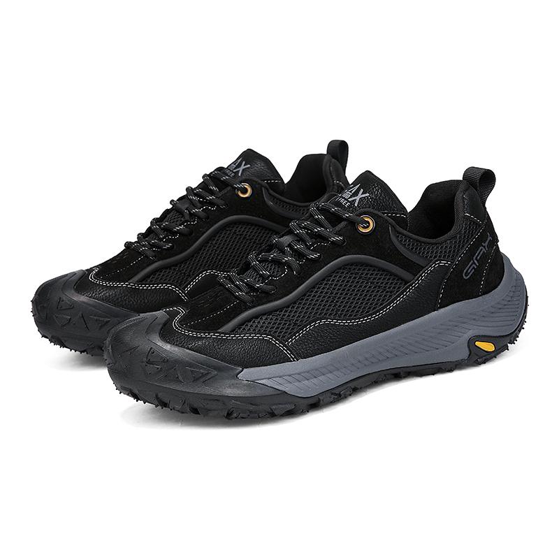 

Модные, Нескользящие, Износостойкие, Противоударные, Дышащие, Уличные, Для пеших прогулок, Альпинизма, Модные повседневные туфли 44 чёрный