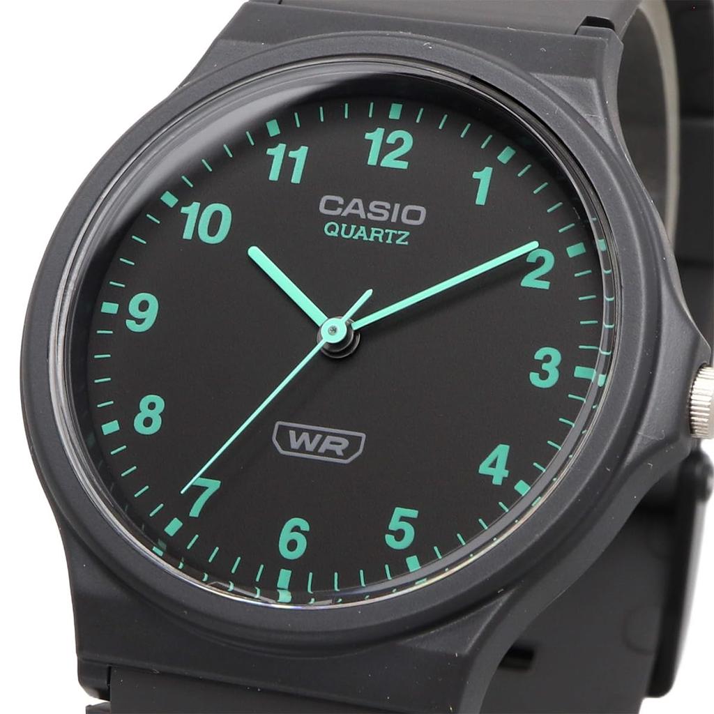 Casio Analog Watch with Biomass Plastic Dark Overseas Model MQ-24B-8B Band, Unisex, Gray, (Used)