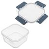 4x Pojemnik Kuchenny Hermetyczny do Żywności z Uszczelką Zestaw Pojemników