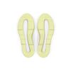 On Roger Synthetisches Leder N-Slip Abriebfest Leicht Low-Top Sneakers Damen Sneakers Weiß Grasgelb 48.98958