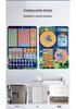 Kids' Early Learning Sticker Book: Number Recognition & Clock Toy