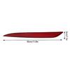 ABS Rear Bumper Reflector Red Bumper Light Left Right Reflector Lamp  For Tesla Model Y 2020-2023