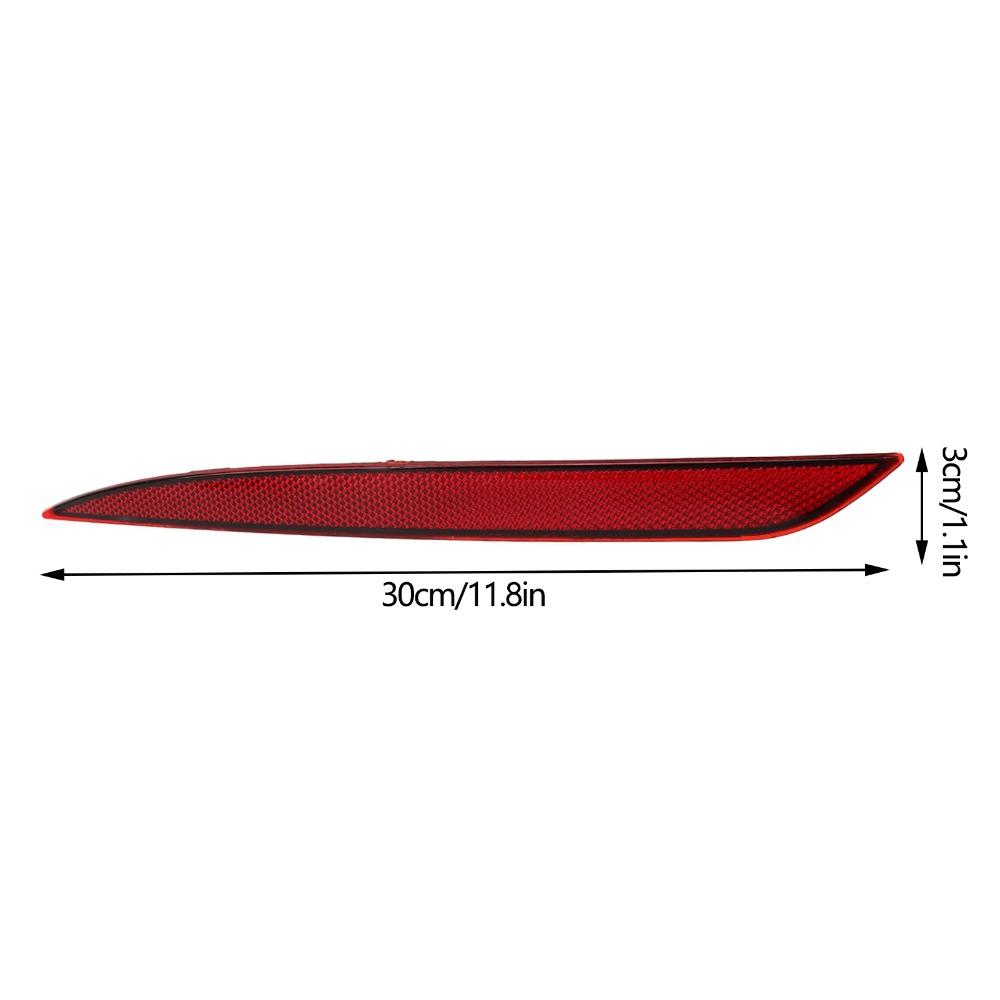 ABS Rear Bumper Reflector Red Bumper Light Left Right Reflector Lamp For Tesla Model Y 2020-2023