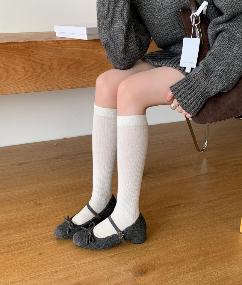 

French flat-bottomed leopard print Mary Jane single shoes women s 2025 new autumn and winter bow versatile velvet ballet shoes 39 темно-серого