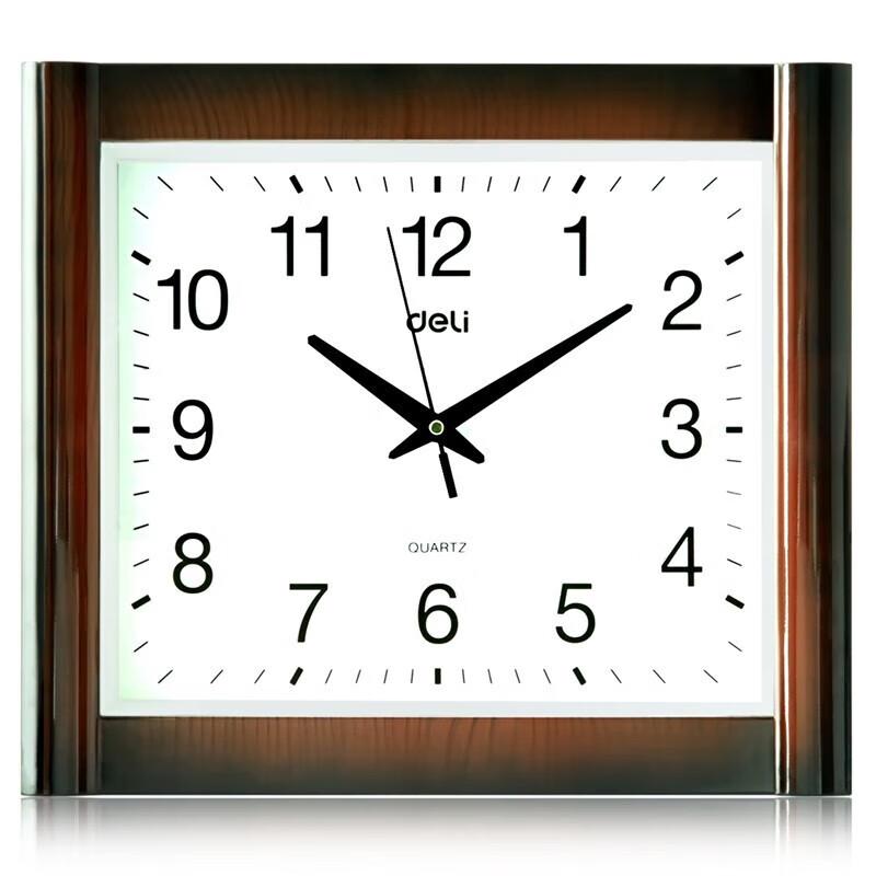 Deli 9008 Square Wall Clock
