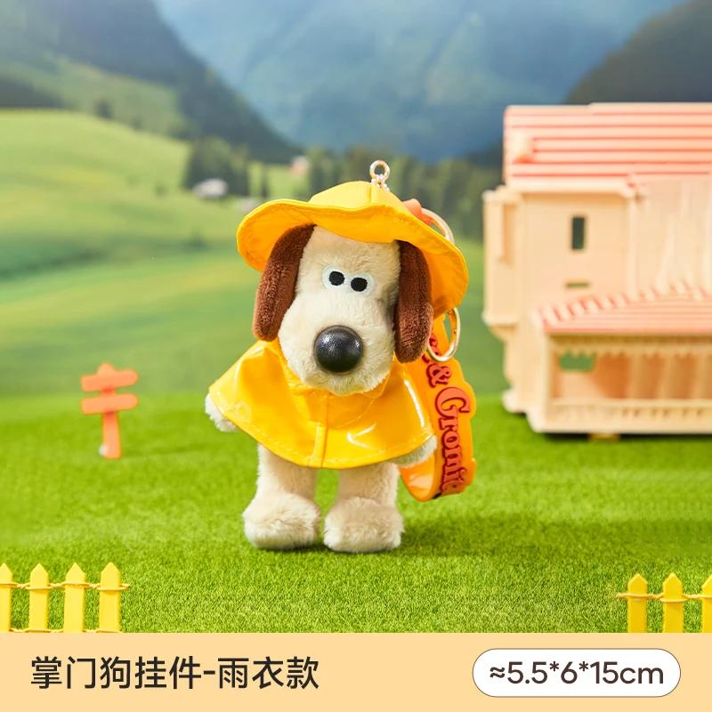 Zachte Knuffelbare Gromit Pop Wallace Speelgoed Cartoon Knuffelhond Tas Hanger Sleutelhanger Anime Schattige Pup Verjaardag Huisdecoratie Kerstcadeau 15cm