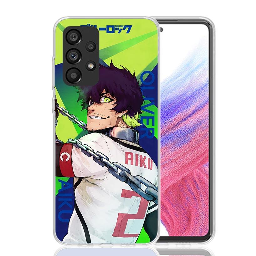 Hot Anime Blue Lock Phone Case For Samsung Galaxy A17 A16 A14 A15 A13 A57 A56 A54 A55 A53 A37 A36 A34 A35 A33 A26 A24 A25 A23 Ga