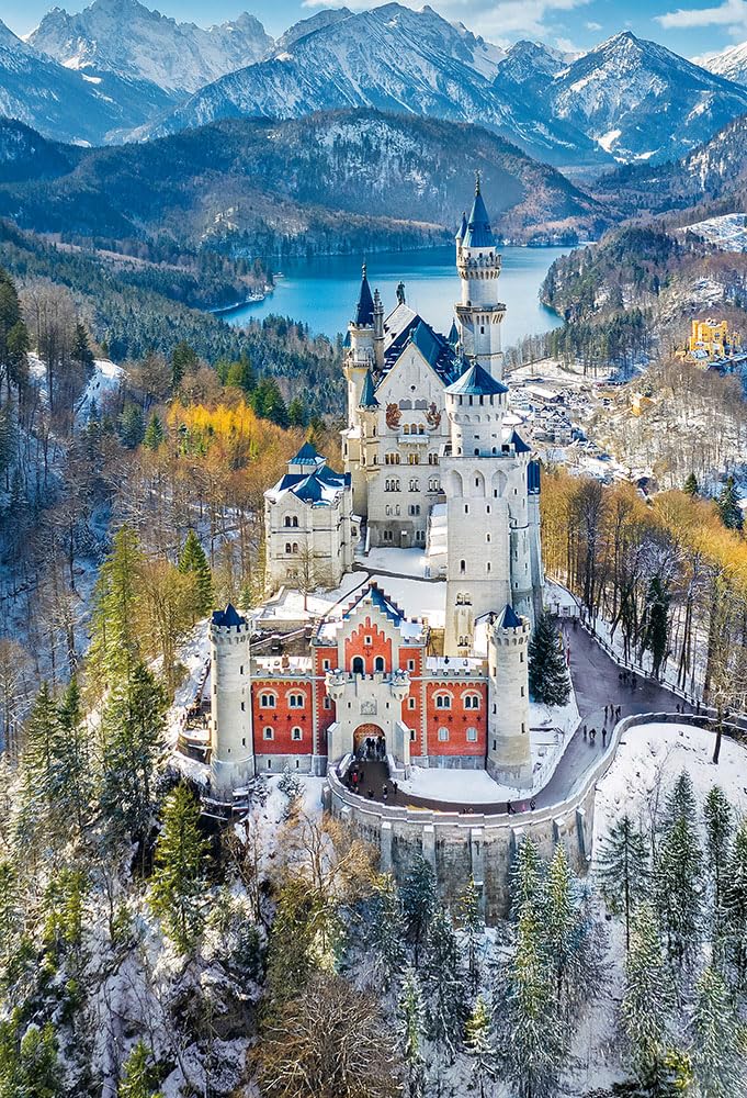 in Beverly Jigsaw Puzzle Neuschwanstein Castle [Made Japan] 1000-Piece (49x72cm) 1000-140