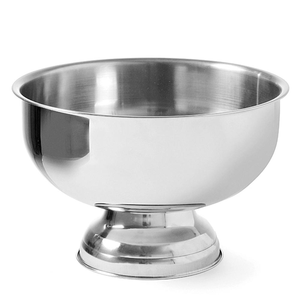 Steel bowl or vase for champagne or punch 9.5L - Hendi 471524