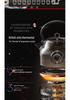 Mckaka 1.7L Stainless Steel Electric Kettle for Home & Hotel