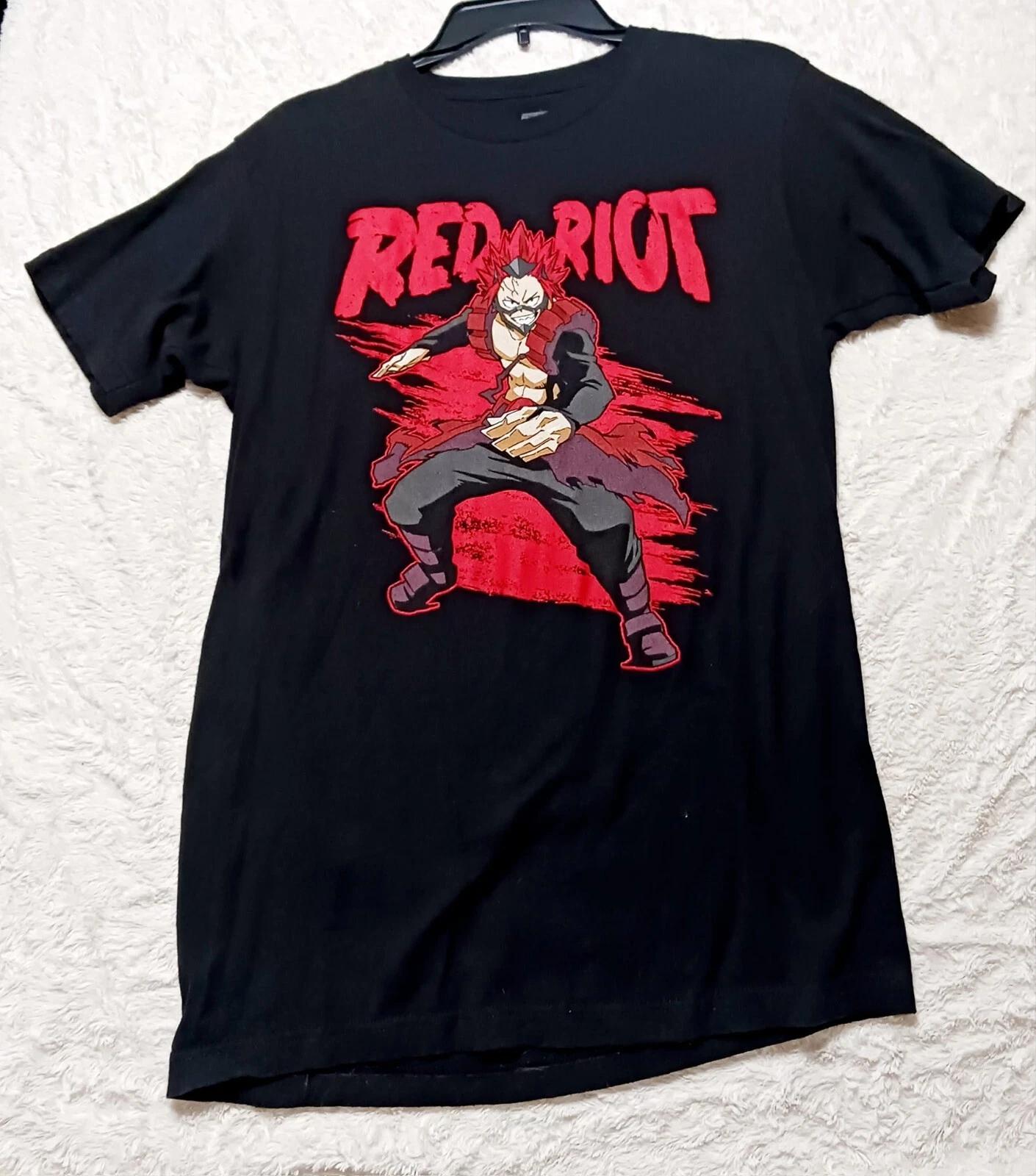 My Hero Academia Red Riot Graphic Tee Hot Topic sz Med. 4XL