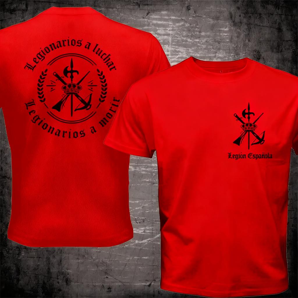 Spain Foreigh Legion Spanish Espanola Tercio Army Military TShirt Summer Cotton Short Sleeve ONeck Mens TShirt New S4XL