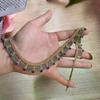 Antiquity Chinese Style Beads Necklace Hanfu Accessories Ethnic Style Horse Face Skirt Decorative Jewelry Gift