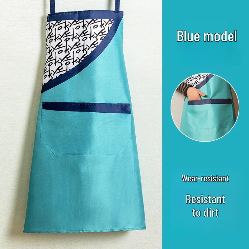 

Qianxing Velvet-Lined Stain-Resistant Kitchen Apron