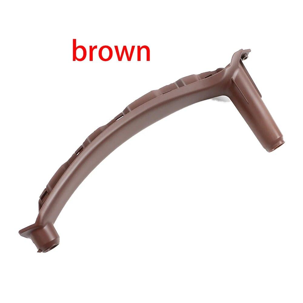 

1 шт., высококачественная автомобильная правая внутренняя дверная панель, ручка, накладка для BMW E70 X5 E71 E72 X6 SAV, автомобильные аксессуары коричневый