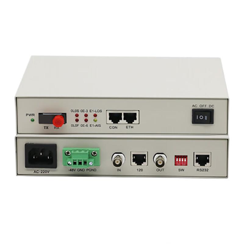 VbobTdata PDH120 Single E1 Fiber Optic Converter