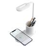 3 in 1 wireless charging desktop pen holder desk lamp 15W fast charging three-speed color temperature infinite dimming wireless charger
