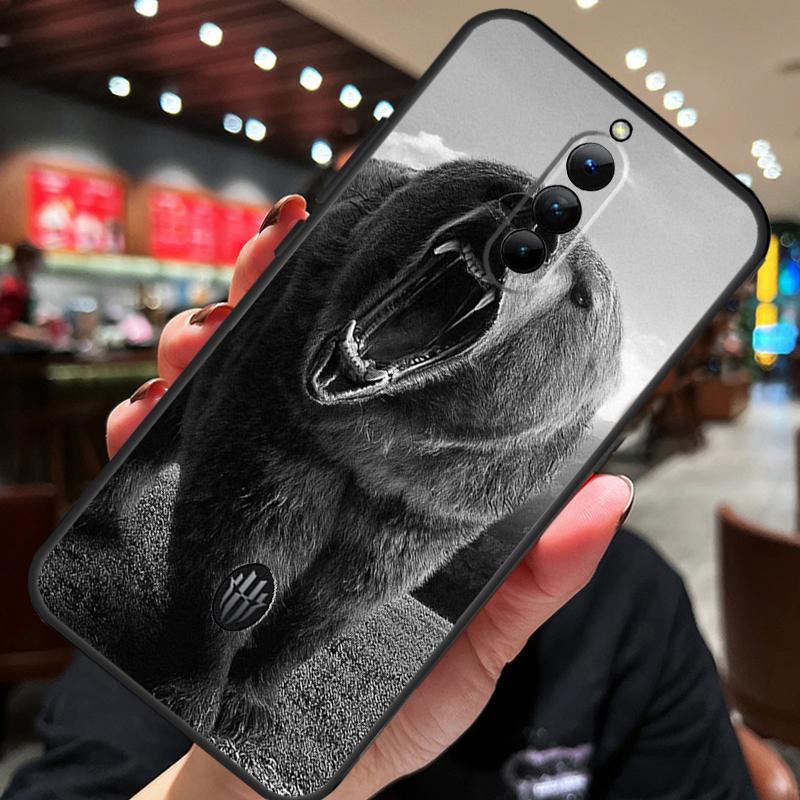 

Cute Grizzly Bear Case For ZTE Nubia Red Magic 10S 10 8 9 8S 9S 11 Pro Plus 10 Air 5G 6R 6 7 6S 7S Pro Cover RedMagic 10S Pro