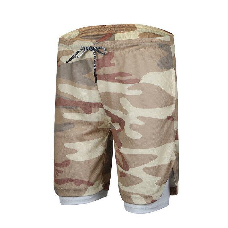 Men's Gym Fitness Bodybuilding Jogging Sport Shorts Casual Pants With Secure Pockets For Enhanced Convenience