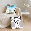 Anime T-The B-Battle Cats Cushion Cover Comfortable Reversible Pillow Cover Ideal for Car Sofa Bedroom & Beyond