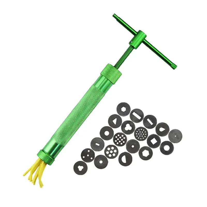 Lace Extrder Doll Clay Hair Mold Clay Press Polymer Clay Embossing Pottery Squeezer Tools Diy squeezer