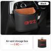 WET1 Car Air Vent Pocket Storage Box Nappa Leather Vent Hanging Organizer For Volkswagen VW Golf 4 5 6 7 Polo Jetta Sagitar Magotan
