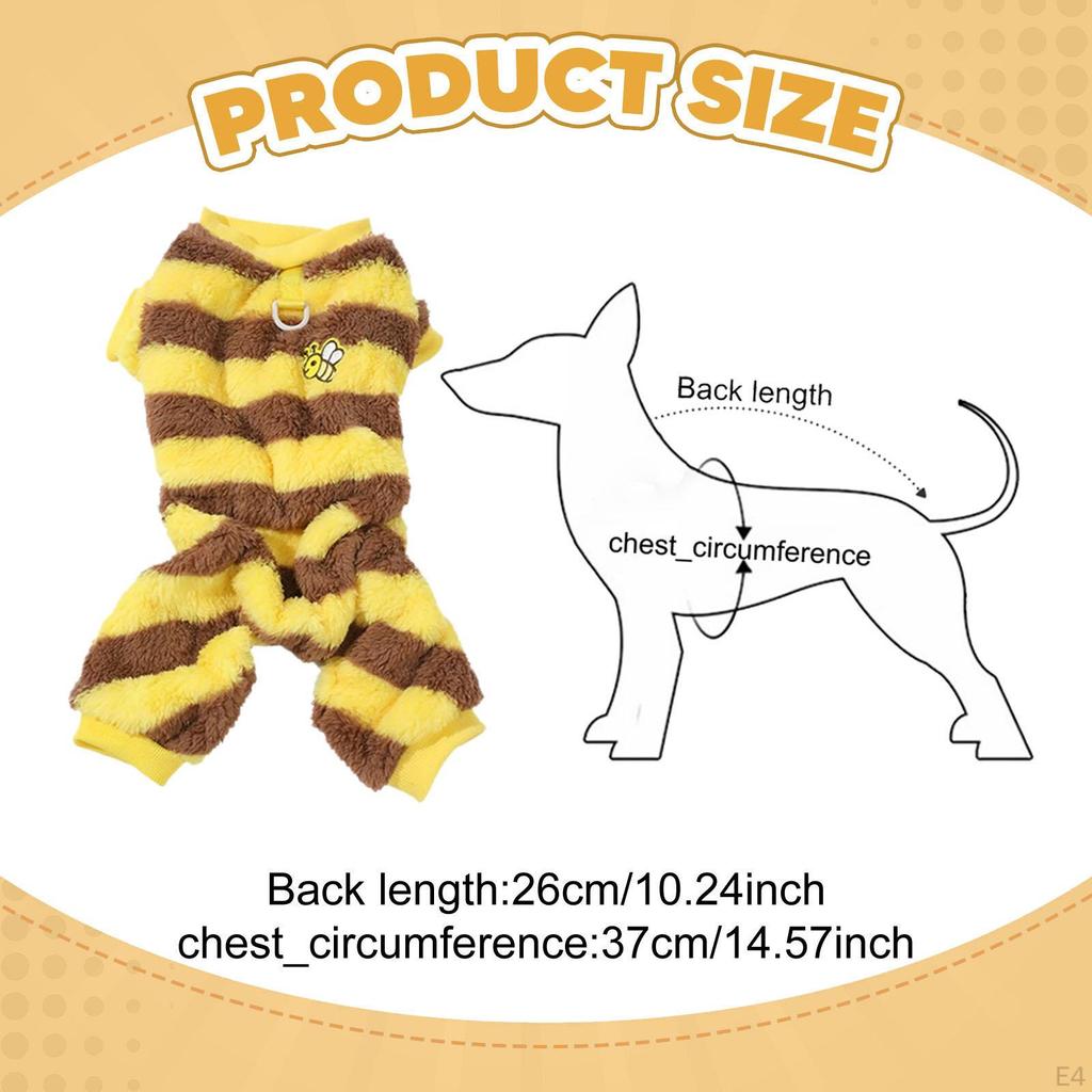 Dog Sweatshirt Cosplay Sweater Clothing Puppy Apparel Soft Funny Pullover Clothes for Party