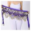 Belly Dance Hip Belt With Triangle Coins For Practice And Performance
