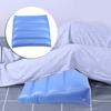 Multi Function Inflatable Back Cushion Anti Bedsore Triangular Cushion for Health Care Blue(Blue )
