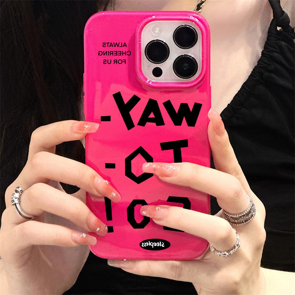 

Чехлы для мобильных телефонов iPhone 11 13 XR 15 Pro Max 12 14 Pro Max Чехол для iPhone 16 7 Plus 8 Plus XS Max Jelly Glossy Cartoon Водонепроницаемый Защита от падений iPhone 7&8 красный