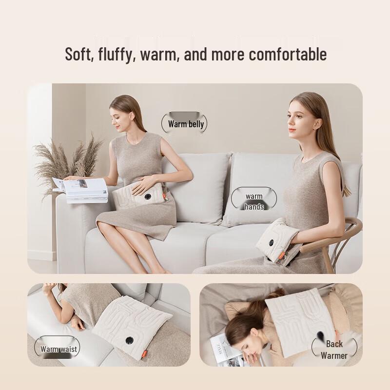 

Jisulife Rechargeable Graphene Hot Water Bottle Hand Warmer