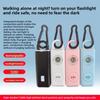 Low Battery Notice Portable Alarm Keychain LED Strobe Light Personal Security Alarm  Women