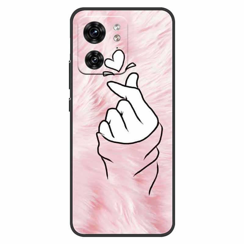 For Moto Edge 40 5G Case Shockproof Soft Silicone TPU Back Cover For Motorola Moto Edge 40 5G Phone Cases Edge40 2023 Cool Cute