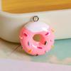 Handgefertigte Harz-Donut-Anhänger: DIY Schmuck Schlüsselanhänger und Ohrring Zubehör