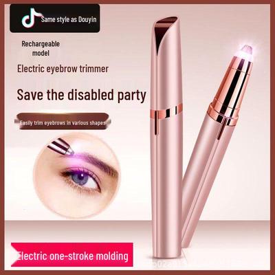 Rechargeable Electric Eyebrow Trimmer & Shaper for Men and Women