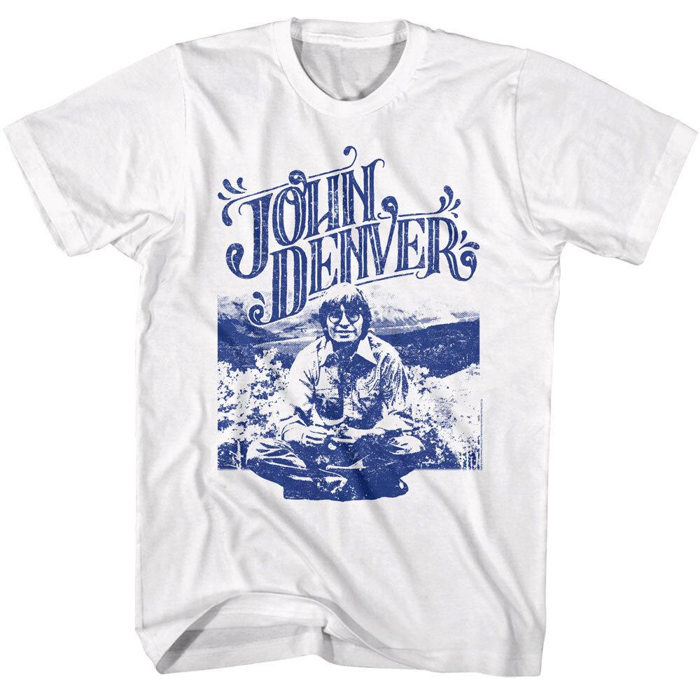 John Denver Spirit Album Men T Shirt take me home Country Roads Music XXL
